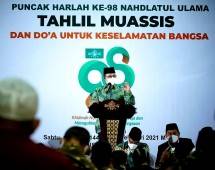Anies Baswedan hadir di Harlah NU