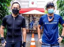 Sandi Bareng Bima Arya Pamer Potret Makan Bubur Ayam Terenak se-Asia Tenggara, Netizen Gagal Fokus: Hehe Maskernya Dikalungkan! Perutnya Sixpack... 