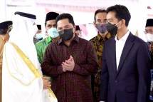 Erick Thohir Pamer Potret Bareng Gibran dan Menteri UEA, Netizen Heboh:&nbsp;Wah Keren Gibran...