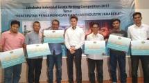 Jababeka Berikan Apresiasi Pewarta Dalam 'Jababeka Industrial Estate Writing Competition 2017'