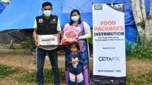 OctaFX Salurkan Bantuan Kepada Korban Gempa Di Sulawesi Barat
