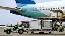 Kedatangan Dosis Vaksin Covid-19 di Bandara Soekarno-Hatta 