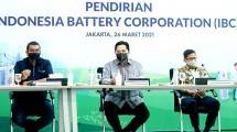 Menteri BUMN Erick Thohir luncurkan Indonesia Battery Coporation