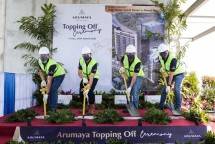 ASTRA Property dan Hongkong Land Topping Off Ceremony Arumaya Residences 