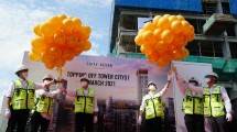 Intiland gelar acara Topping Off Apartemen Fifty Seven Promenade