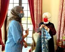 Sinta Agathia istri Duta Besar RI untuk Turki Bersama Ibu Negara Turki Emine Erdogan 