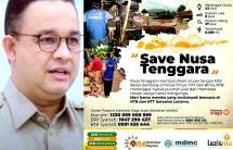 Anies Ajak Warga Berdonasi untuk Korban Banjir Bandang NTT dan NTB:&nbsp;Mari Ringankan Beban Penderitaan Mereka...