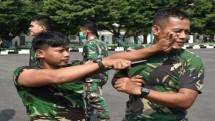 Prajurit Yonif 2 Marinir Laksanakan Latihan BelaDiri Libre