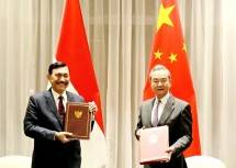 Menko Marves Luhut dan Menlu China