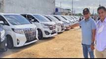Ratusan mobil mewah untuk peserta Munas Kadin di Kendari
