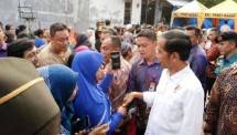 Presiden Jokowi Kunjungi Masyarakat di Pemukiman Padat Jakarta (Foto Sektab)