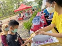 Es Krim Joyday di Kegiatan Vaksinasi Anak