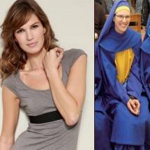 Ollala Oliveros, seorang biarawati mantan model top dan sekaligus aktris Spanyol