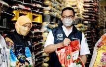 Gubernur Anies berikan Bansos Beras Premium