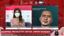 Fiki Satari &ndash; Staf Khusus Menteri Koperasi dan UMKM pada Dialog Produktif Semangat Selasa yang berlangsung secara virtual (3/8/2021)