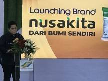 Menteri BUMN Erick Thohir Saat peluncuran Brand Nusakita PTPN Holding