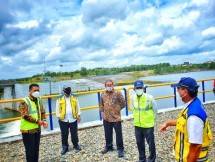 Bendungan Passeloreng Sulsel yang Dibangun WIKA KSO Siap Berropeasi