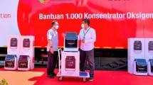 Plt. Direktur Jenderal Industri Agro Kemenperin, Putu Juli Ardika pada acara Serah Terima Bantuan 1.000 konsentrator oksigen dari Djarum Foundation di Semarang 