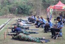 Prajurit Petarung Batalyon Infanteri 4 Marinir Ikuti Lomba Menembak