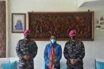 Danlanmar Kolonel Marinir Arief Anggorojati Kunjungi Pangandaran Jawa Barat