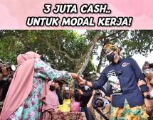 Berikan Rp3 Juta Cash untuk Modal Kerja, Menteri Sandi Banjir Pujian! Publik: Masya Allah, Salut Pak...