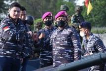 KASAL Laksamana Yodo Margono dan Dankormar Mayjen (Mar) Suhartono