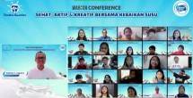 Corporate Affairs Director PT Frisian Flag Indonesia, Andrew F. Saputro disela sesi Wartawan Junior (Warior) Conference yang diikuti lebih dari 50 murid sekolah dasar dari Jabodetabek, Surabaya & Sidoarjo