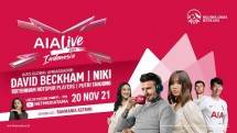 AIA Live Indonesia menghadirkan AIA Global Ambassador, David Beckham, Son Heung &ndash; Min dan Ben Davies dari Tottenham Hotspur, Niki juga Putri Tanjung yang akan memberikan inspirasi dan edukasi untuk hidup lebih sehat, lebih lama, lebih baik.