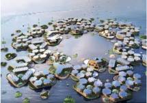 Keren! 2025, Korea Selatan Bakal Punya Kota Terapung Pertama di Dunia