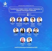 Artajasa Gelar Webinar Transformasi Digital Sektor Perbankan dan Layanan Keuangan Indonesia
