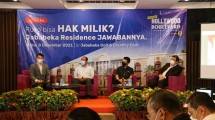 Webinar dengan tema &ldquo;Ruko bisa Hak Milik? Jababeka Residence Jawabannya&rdquo;