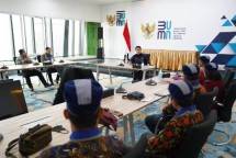 Menteri BUMN Erick Thohir dan GMKI