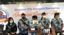 Suasana pembukaan Rakernas IA ITB di Sasana Budaya Ganeshs Bandung 