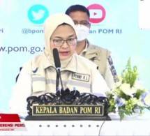 Kepala Badan Pengawas Obat dan Makanan RI (Badan POM) Penny Kusumastuti Lukito 