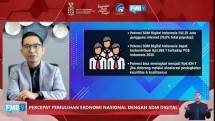 Dedy dalam Media Center Forum Merdeka Barat 9 (FMB9) &ndash; KPCPEN, Rabu (29/12/2021). 