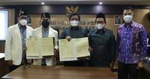 Penandatanganan Memorandum Of Understanding Pemuda Katolik Jabar dengan Bawaslu Jabar (13/01).