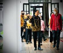 Presiden Jokowi dan PM Singapura Lee Hsien Loong 