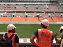 Kunjungan Proyek &ldquo;Jakarta International Stadium&rdquo; Diperkaya Jakkon dengan Konten untuk Digital Creator 