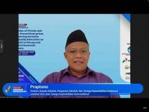 Direktur Kepala Sekolah, Pengawas Sekolah, dan Tenaga Kependidikan Direktorat Jenderal Guru dan Tenaga Kependidikan Kemendikbudristek, Praptono 