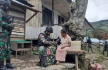 Tim Kesehatan Satgas Kodim Yalimo Yonif RK 751/VJS 
