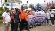 Jamkrindo tetap peduli ke korban Gempa 