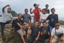 Wasis Waluyo (Kang Was) (berbewok kumis dan kaos Hitam) 
