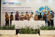 Kondisi pasca pelaksanaan RUPST dan RUPSLB WOM Finance di Function Room, Gedung Sentral Senayan 3 Lantai 28, Jalan Asia Afrika No. 8 Gelora Bung Karno Senayan, Jakarta Pusat. (Foto: Humas PT Wahana Ottomitra Multiartha Tbk)