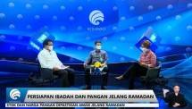 diskusi daring yang digelar Forum Merdeka Barat (FMB) 9 bertajuk "Persiapan Ibadah dan Pangan Jelang Ramadan" Senin (28/3/22). 