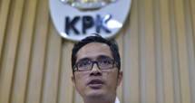 Juru Bicara KPK Febri Diansyah. (Wahyu Saputro/Antara)