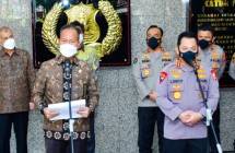 Menperin Agus bersama Kaplori Jendral Sigit di Mabes Polri Jakarta