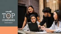 Telkom dinobatkan sebagai peringkat pertama LinkedIn Top Companies 2022 (dok. LinkedIn).