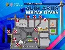 Rekayasa Lalu Lintas di Sekitar Lokasi Demo 11 April