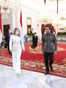 Presiden Jokowi Bertemu Menlu Kanada Berikan Dukungan Terhadap Presidensi G20 Indonesia