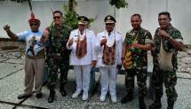 Penyambutan Bupati dan Wakil Bupati Terpilih Kab. Yalimo di Wilayah Satgas Pamtas RI-PNG 